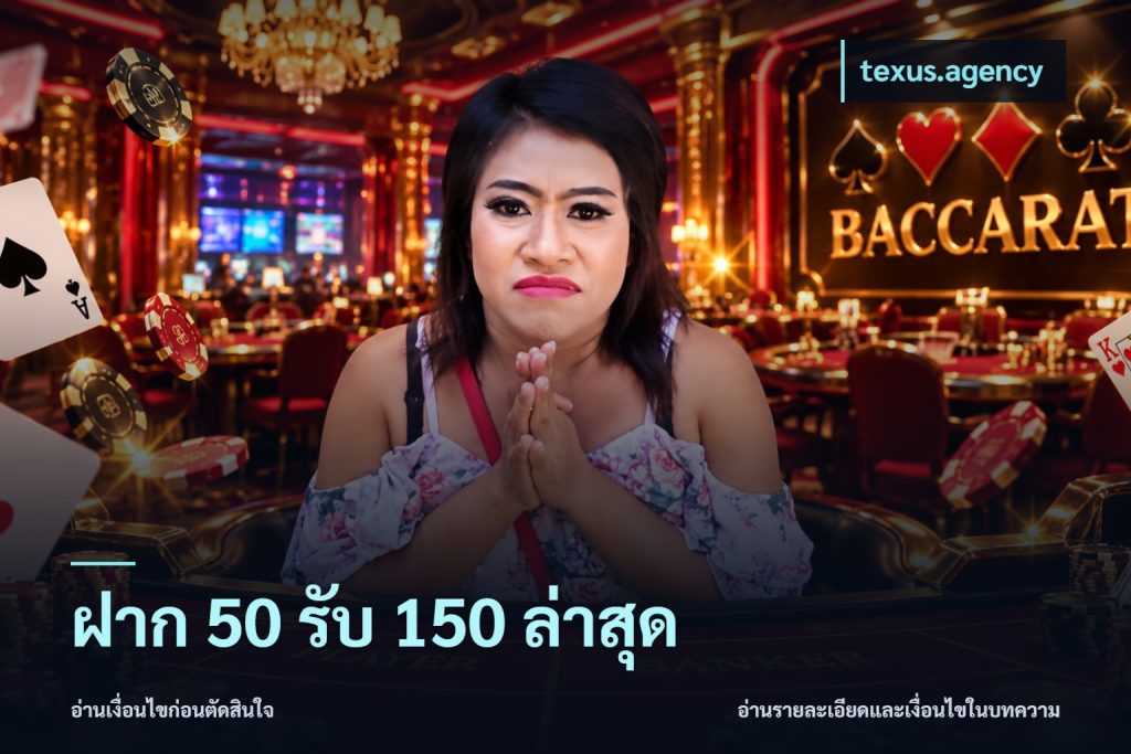 ฝาก 50 รับ 150 ล่าสุด