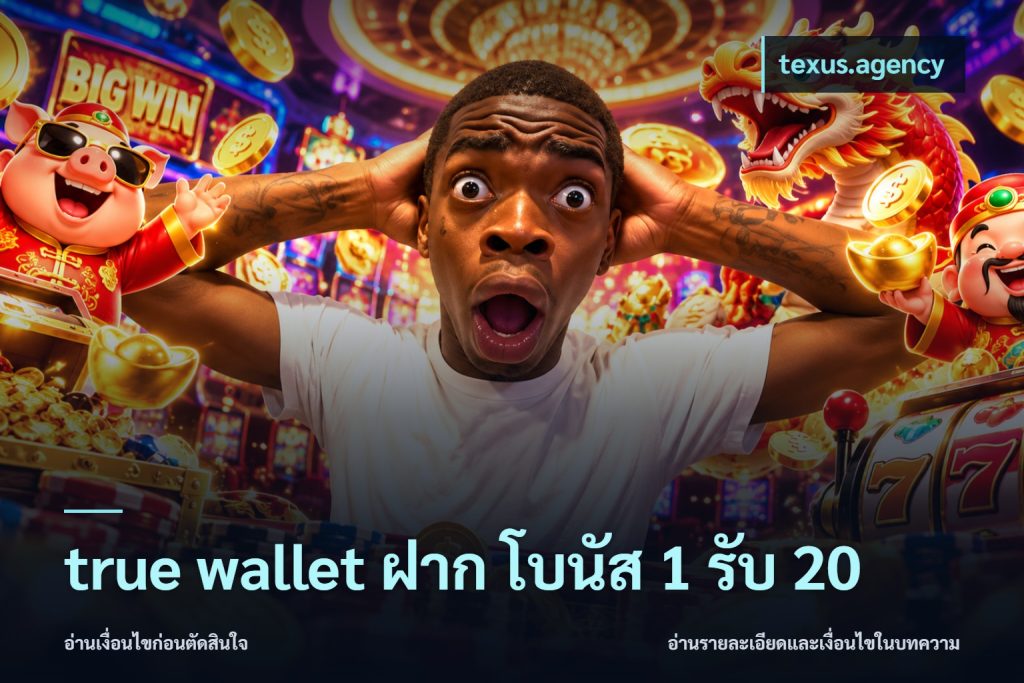 true wallet ฝาก โบนัส 1 รับ 20