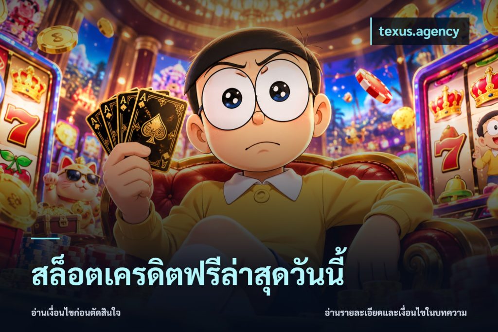 สล็อตเครดิตฟรีล่าสุดวันนี้