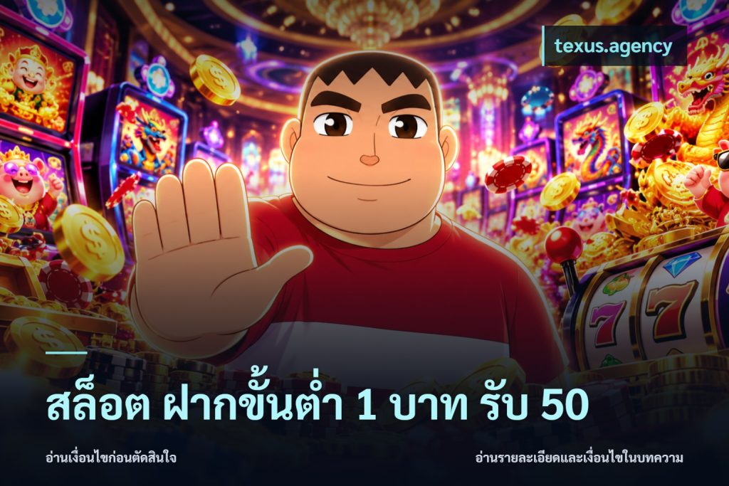 สล็อต ฝากขั้นต่ำ 1 บาท รับ 50