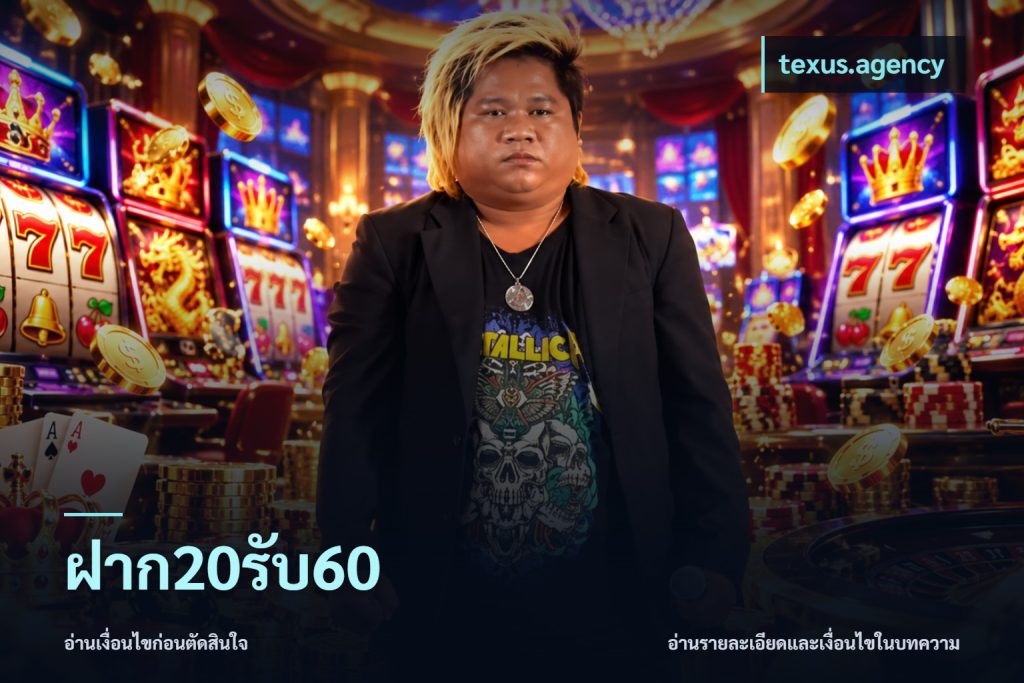 ฝาก20รับ60