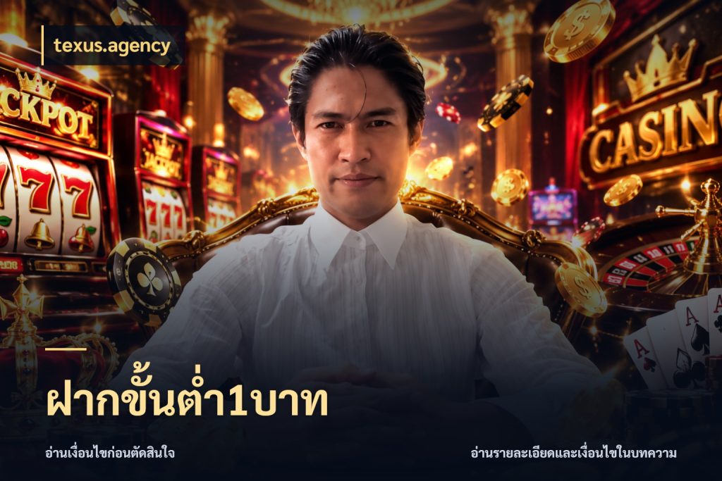 ฝากขั้นต่ำ1บาท รู้จักจำนวนแต่ละแบบก่อนเลือกเกม ในมุม texus.agency
