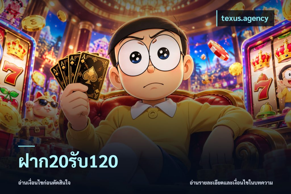 ฝาก20รับ120