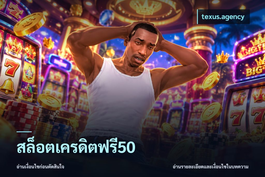 สล็อตเครดิตฟรี50