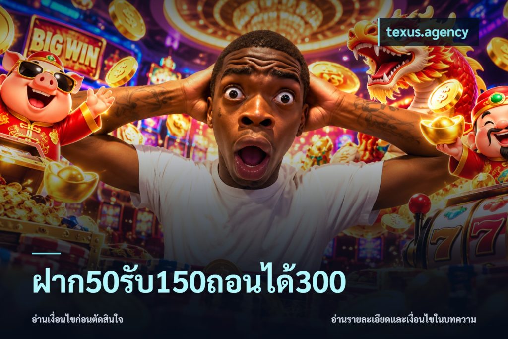 ฝาก50รับ150ถอนได้300