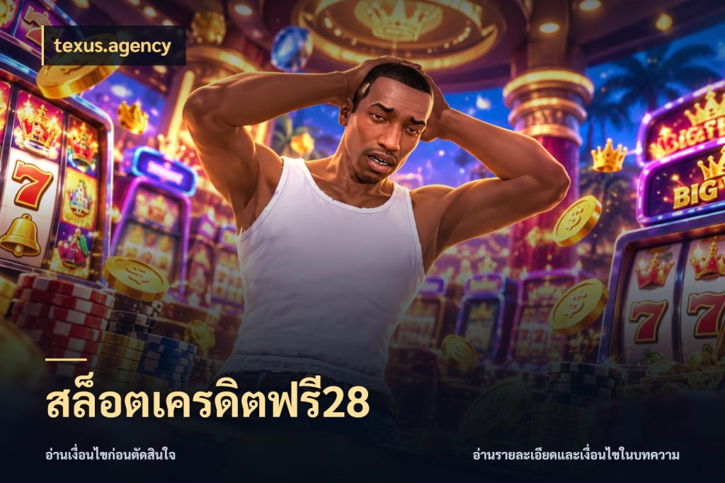 สล็อตเครดิตฟรี28 สิทธิ์ที่สายโบนัสสนใจกับวิธีรับ ในมุม texus.agency